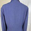 New LARRY LEVINE 2PC Purple Polyester Double Breasted Pant Suit SZ 18 MSRP 0