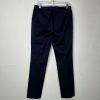 Tahari ASL Cotton Polyester Stretch Pant Suit 10 Navy Blue White Striped 2PC