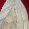 10-1621.jpg Renzo Vtg Christening Baby Gown 4T White Handknitted Ruffle Long Dress Baptism