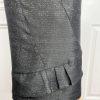 STACY ADAMS Brown Black Metallic Polyester Cocktail Fancy Skirt Suit Size 14