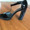 Bandolino women's T-Strap High Heels Open Shoes Size 9