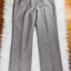 10-1763.jpg EVAN PICONE 2PC Light Brown Polyester Metallic Single Breasted Pant Suit Size 14