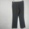 TAHARI Viscose Polyester Stretch Pant Suit 14 Gray Striped Peak Collar 2PC