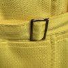 TAHARI ASL Polyester Rayon Blazer Size 18W Bright Yellow Double Breasted Belted
