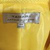 TAHARI ASL Polyester Rayon Blazer Size 18W Bright Yellow Double Breasted Belted