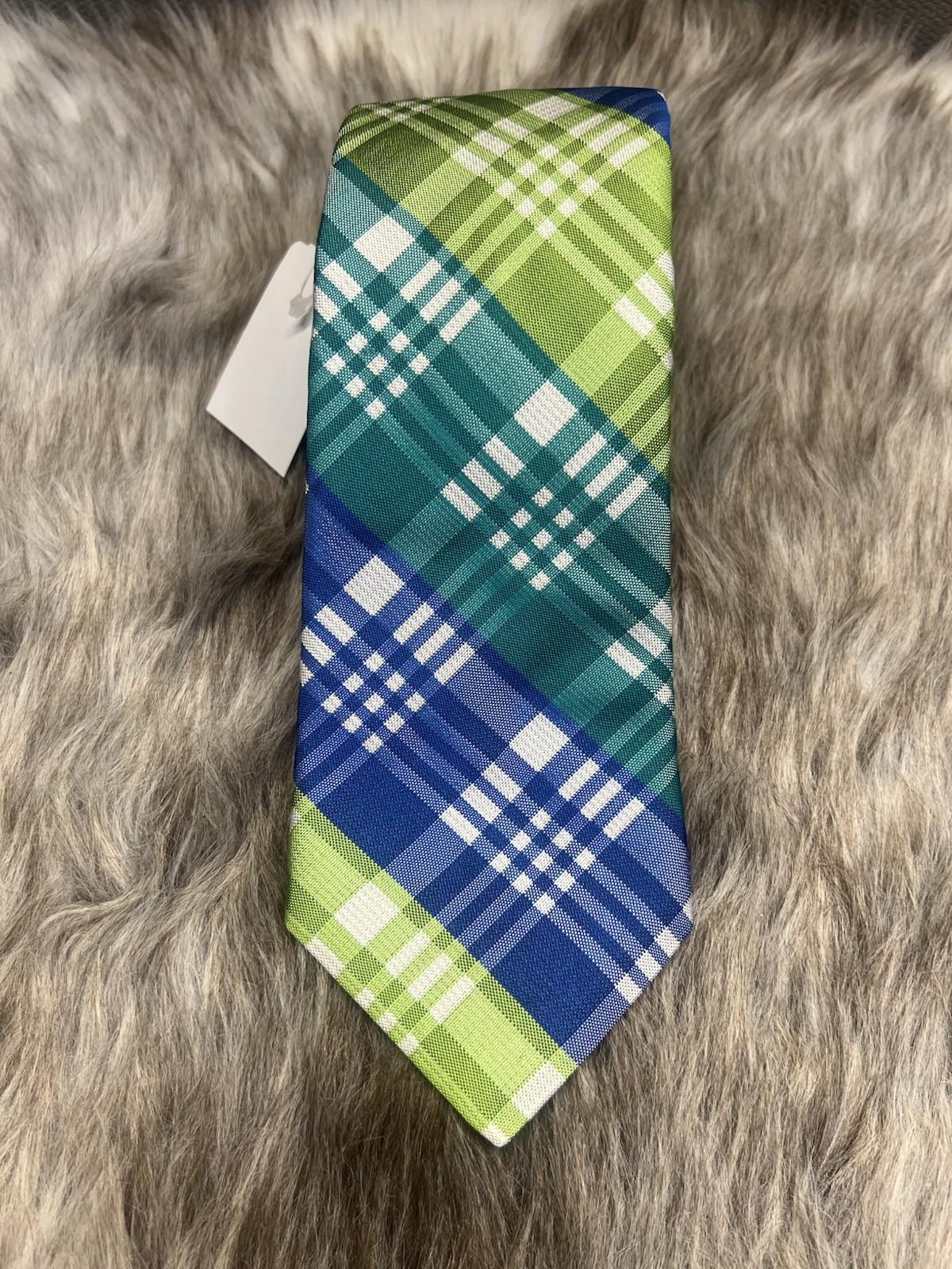 10-1804.jpg Ted Baker Men Silk Neck Tie Multicolor 58.5 inch Luxury Stylish