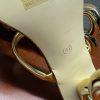Women Fashion Summer Golden Peep Toes Slippers Mule Sandals Strappy Size 41