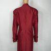 TERRAMINA Skirt Suit Size 16 Wine Collarless Beaded Embellished Timeless 2PC