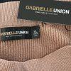Gabrielle Union For NY Company Knit Skirt XL Rose Gold Sparkle High Split New