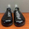 Anthropologie Pilcro Patent Leather Black Slingback Buckle Strap Clogs Shoes 41