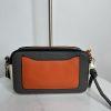 Marc Jacobs The Snapshot Camera Crossbody Bag Saffiano Leather Dual Zip Multi