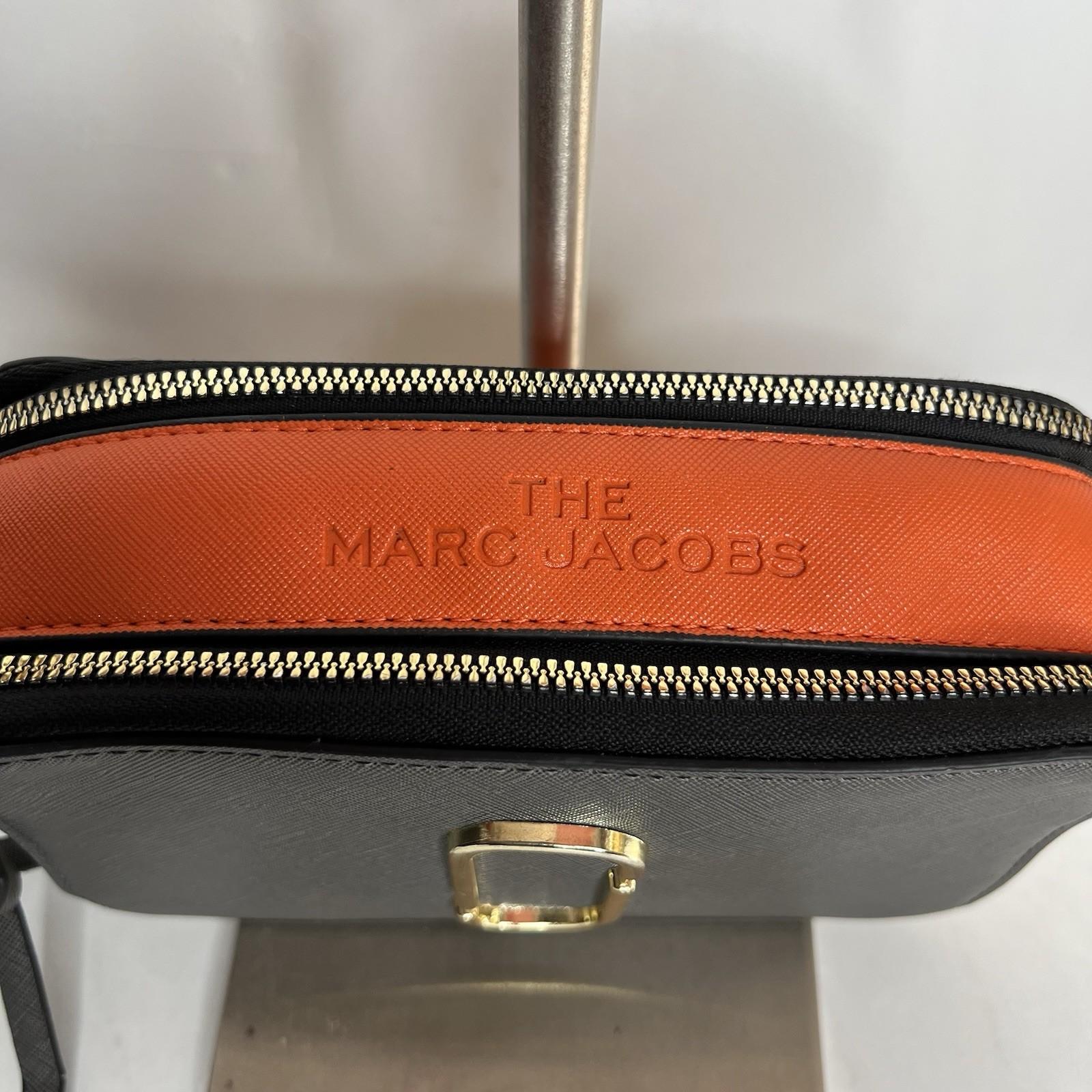 Marc Jacobs The Snapshot Camera Crossbody Bag Saffiano Leather Dual Zip Multi