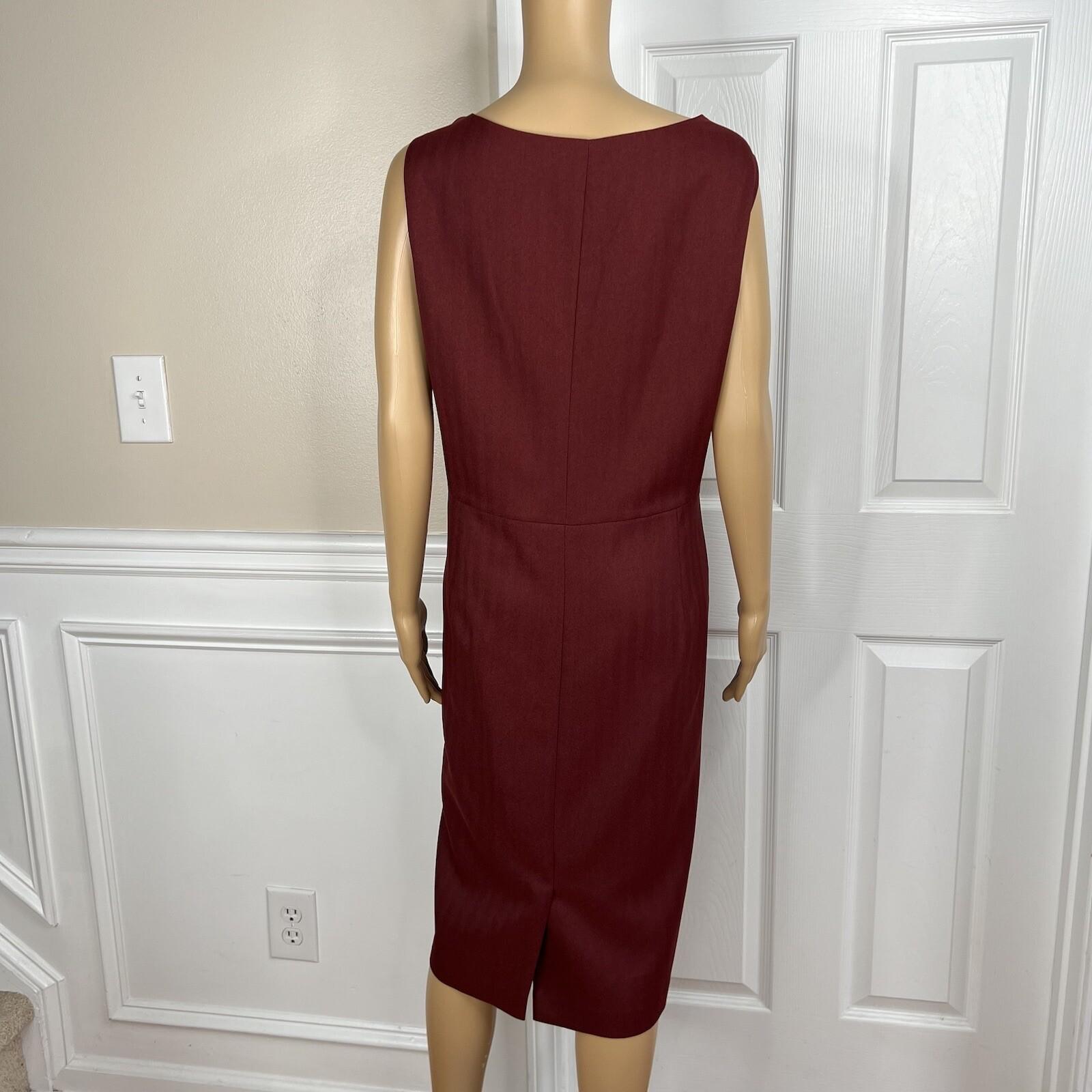 John Meyer Women Polyester Dress Suit Size 22W Red Lined  2PC New