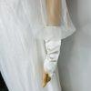 Fredericks Of Hollywood Vtg Peignoir Size S Nightgown Size M White Bridal Beaded