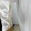Fredericks Of Hollywood Vtg Peignoir Size S Nightgown Size M White Bridal Beaded