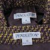 PENDLETON 2PC Multicolor Knit Wool Acrylic Blend Lined Zip Up Skirt Suit Size 10