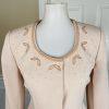 New MAGALLI EVENING 2PC Pink Beaded Polyester Long Skirt Suit Size 4 MSRP 0