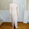 New MAGALLI EVENING 2PC Pink Beaded Polyester Long Skirt Suit Size 4 MSRP 0