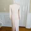New MAGALLI EVENING 2PC Pink Beaded Polyester Long Skirt Suit Size 4 MSRP 0