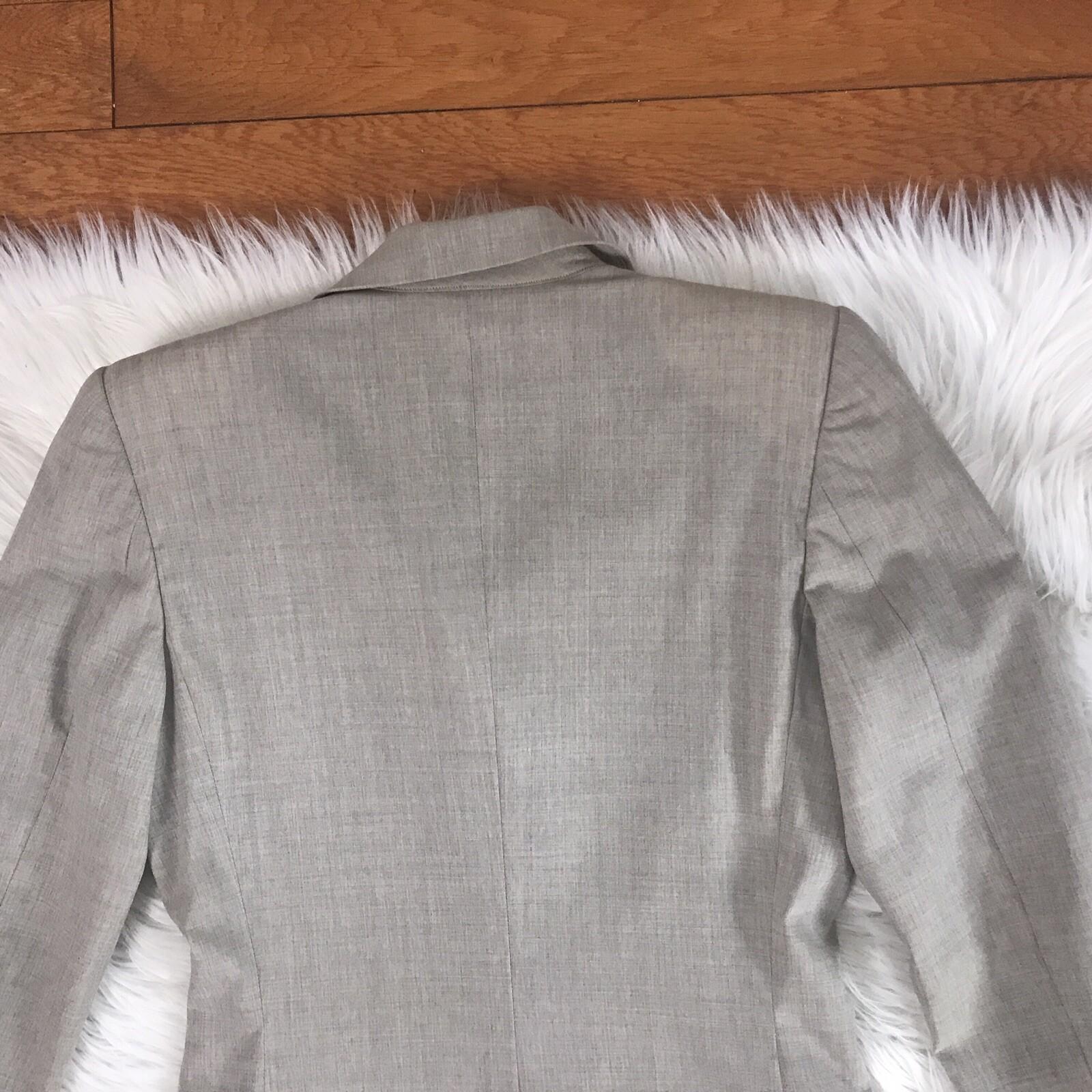 NARCISO RODRIGUEZ Virgin Wool Skirt Suit Beige Skirt Suit Size 2