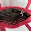 Ralph Lauren Bennington Medium Tote Shopper Handbag Saffiano Leather Fuchsia
