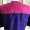 10-2270.jpg LIZ CLAIBORNE Beautiful Linen Pink Purple Short Sleeves Skirt Suit Size 12P