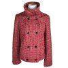 GAP Women Beautiful Red Cotton Blend Double Breasted lined Coat Size M