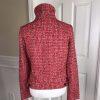 GAP Women Beautiful Red Cotton Blend Double Breasted lined Coat Size M
