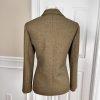 Le Suit Women Polyester Blazer Suit Size 10P Green Lined Notch Collar 1PC