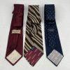 Vintage Givenchy Gentlemen Monsieur Men Silk Neck Tie Lot of 3 Business Classic