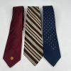 Vintage Givenchy Gentlemen Monsieur Men Silk Neck Tie Lot of 3 Business Classic