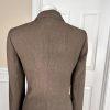 EVAN PICONE Women 2PC Brown Polyester Lined Skirt Suit Size 8