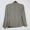 Le Suit Women Polyester Skirt Suit Size 14P Beige Black Notch Lined Cocktail 2PC