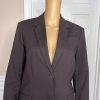 The Limited Polyester Wool Stretch Skirt Suit Size 6 Brown Lined Career 2 Piece