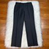 Chiari Angelico Super 120 Wool Men Dress Pants Size 34R Gray Made In Italy