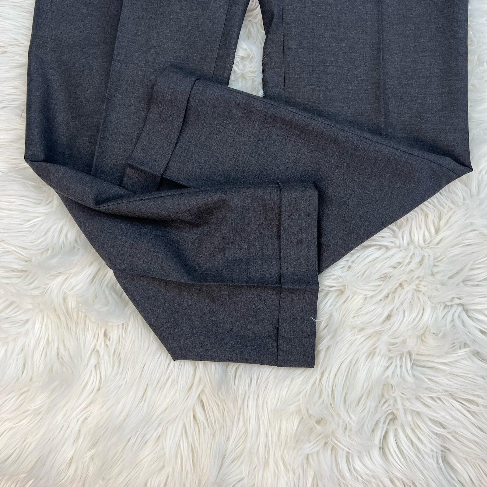Chiari Angelico Super 120 Wool Men Dress Pants Size 34R Gray Made In Italy
