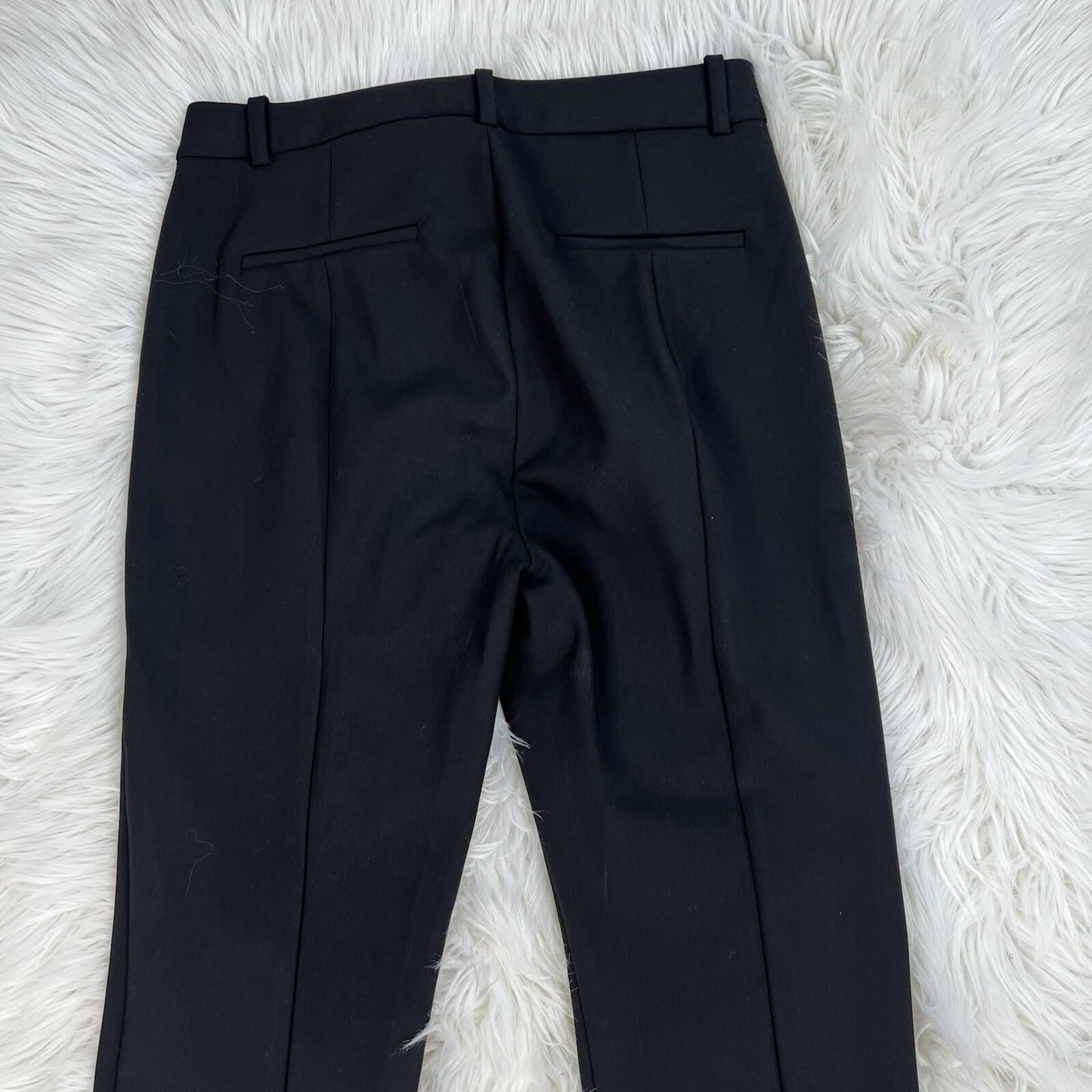 J Crew Viscose Stretch Pants Size 6 High Rise Cameron Flat Front Skinny Trouser