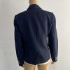 J.CREW Wool Viscose Blend Women Blazer Size 4 Navy Blue Business Blazer