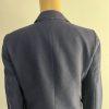 J.CREW Wool Viscose Blend Women Blazer Size 4 Navy Blue Business Blazer