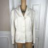Collections For Le Suit Polyester Pant 16 Suit 18 Off White Striped 2PC New