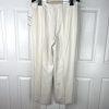 Collections For Le Suit Polyester Pant 16 Suit 18 Off White Striped 2PC New