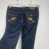 Rocawear Men Denim Pants Size W48xL31 Blue Straight leg Y2K Embroidered Logo