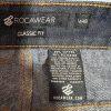 Rocawear Men Denim Pants Size W48xL31 Blue Straight leg Y2K Embroidered Logo