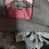 10-2640.jpg KASPER Viscose Blend Pant Suit Size 10 Brown Crepe Business 2PC Pockets Lined