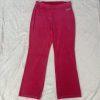 Juicy Couture Velour Track Jogger Suit XL Pant L Pink Hooded Y2K Athleisure Zip