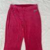 Juicy Couture Velour Track Jogger Suit XL Pant L Pink Hooded Y2K Athleisure Zip