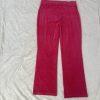Juicy Couture Velour Track Jogger Suit XL Pant L Pink Hooded Y2K Athleisure Zip