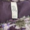FREE PEOPLE Purple White Floral Drawstring Fit and Flare Tunic Mini Dress Size S
