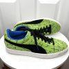 Puma Suede Men Vintage Green Black White Bottoms Sneakers Size 10