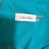 Calvin Klein Polyester Spandex Dress 6 Teal Fitted Cap Sleeves Business Career